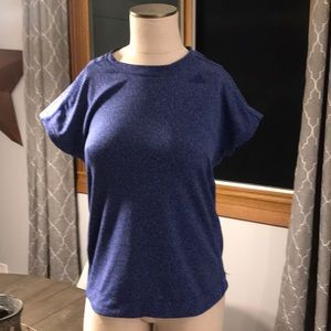 Adidas Navy Blue top. Small.